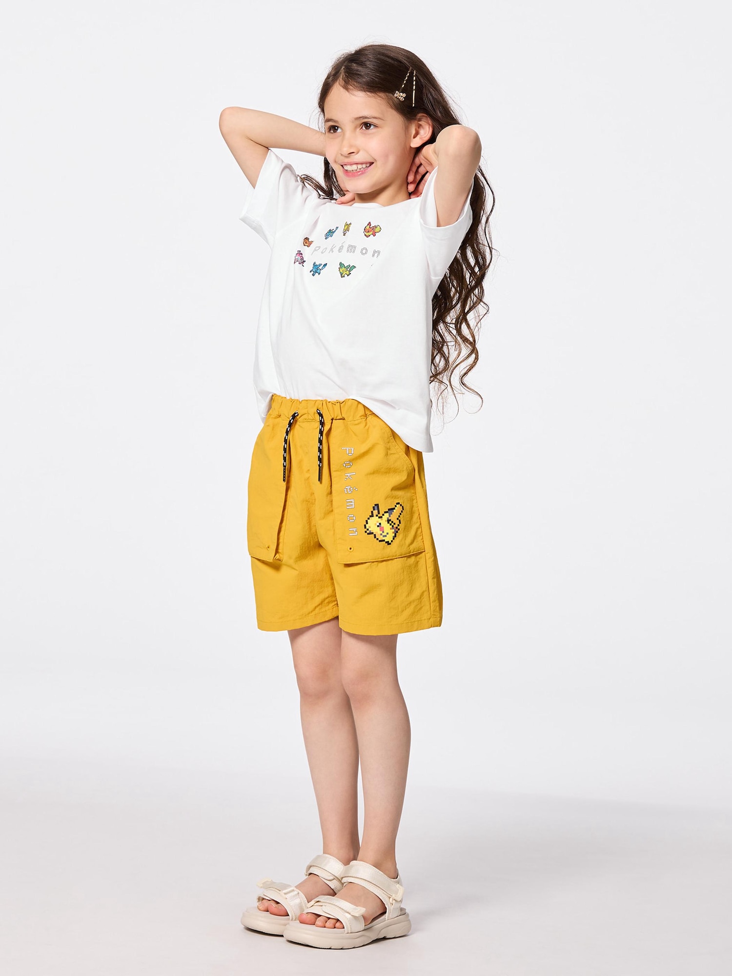 GU公式 | KIDS(男女兼用)ドライアクティブショーツ Pokemon GU公式 | KIDS(男女兼用)ドライアクティブショーツ Pokemon