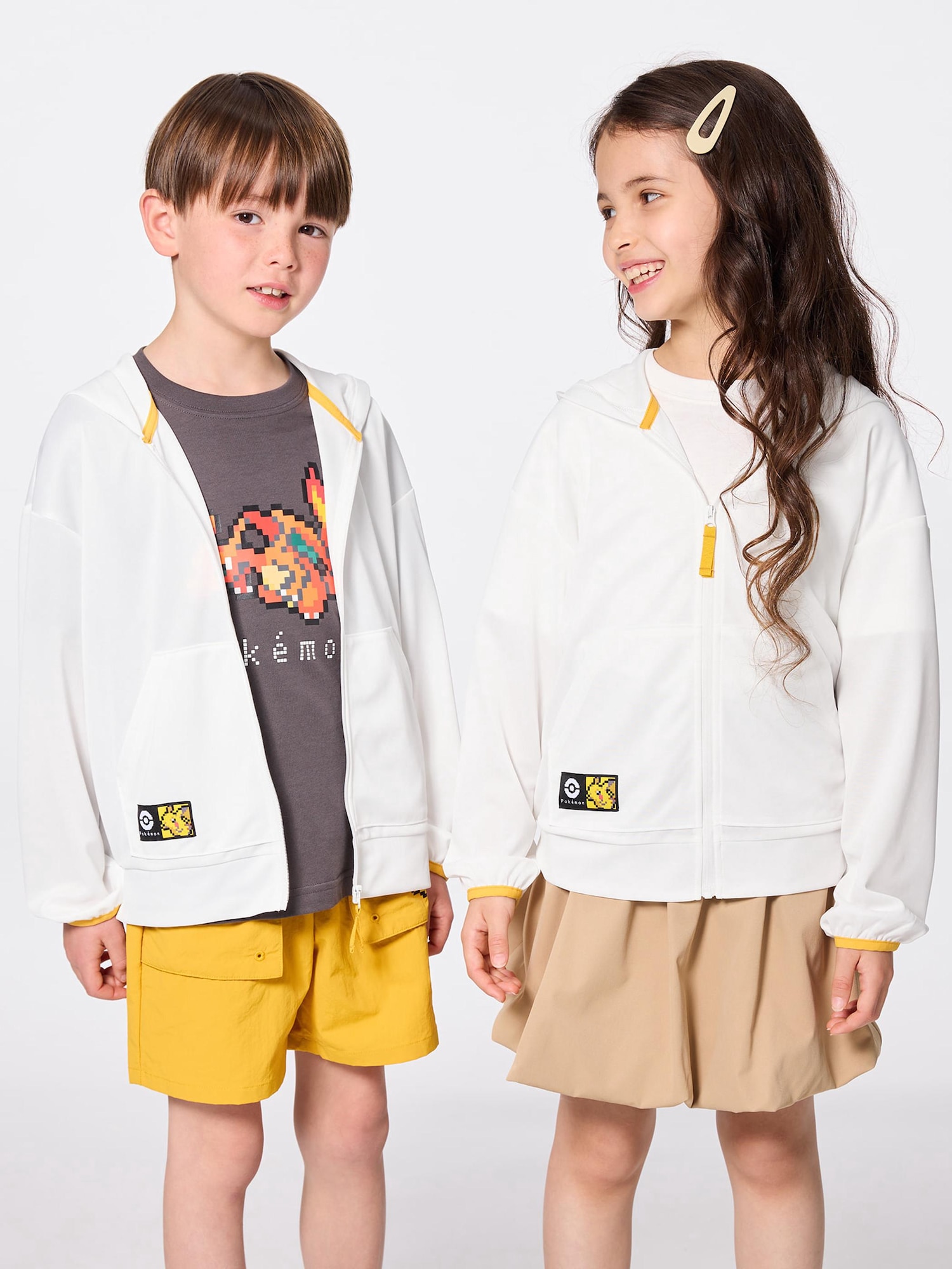 ポケさま専用 GU公式 | KIDS(男女兼用) UVカットパーカ Pokemon