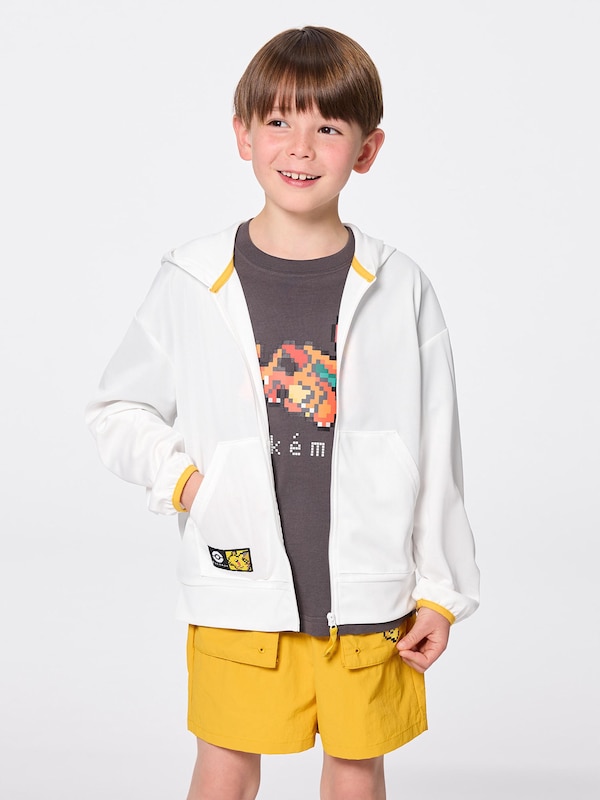 KIDS(男女兼用) UVカットパーカ Pokemon