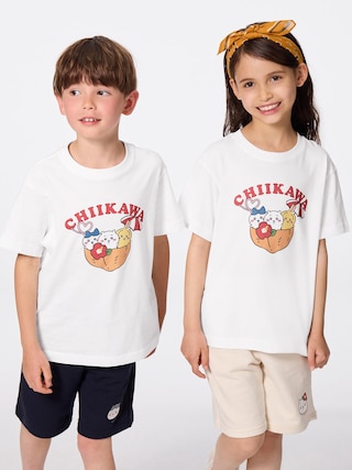 KIDS(男女兼用) グラフィックT CHIIKAWA 【KIDS・TEEN】 【キッズ Tシャツ・スウェット・ニット】【GU公式/ジーユー】 【OFF WHITE】 KIDS(男女兼用) グラフィックT CHIIKAWA 【KIDS・TEEN】 【キッズ Tシャツ・スウェット・ニット】【GU公式/ジーユー】 【OFF WHITE】