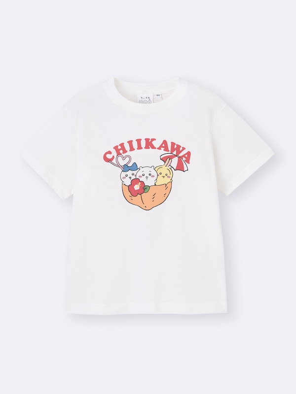 KIDS(男女兼用) グラフィックT CHIIKAWA