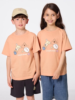 KIDS(男女兼用) グラフィックT CHIIKAWA 【KIDS・TEEN】 【キッズ Tシャツ・スウェット・ニット】【GU公式/ジーユー】 【ORANGE】 KIDS(男女兼用) グラフィックT CHIIKAWA 【KIDS・TEEN】 【キッズ Tシャツ・スウェット・ニット】【GU公式/ジーユー】 【ORANGE】