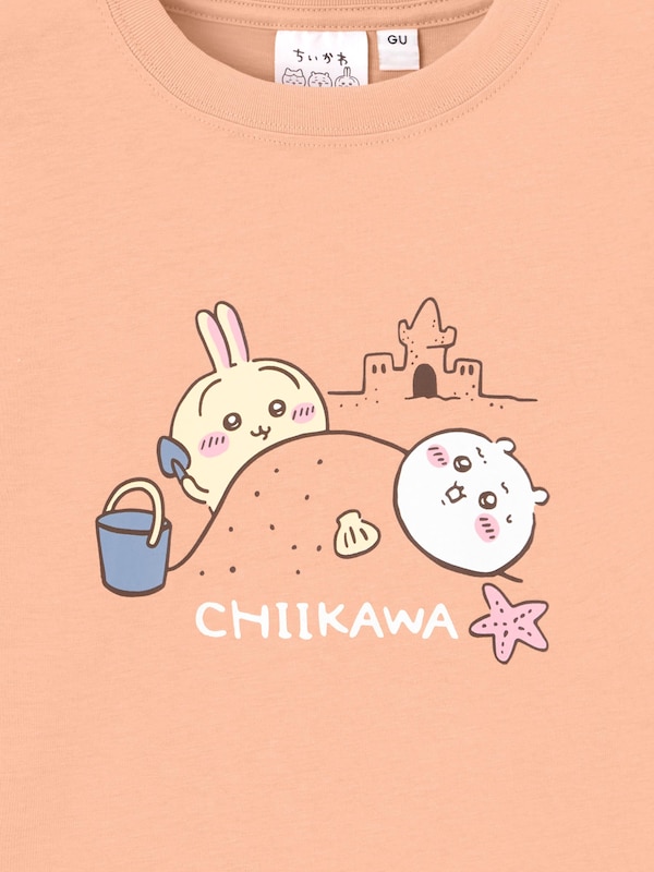 KIDS(��男女兼用) グラフィックT CHIIKAWA