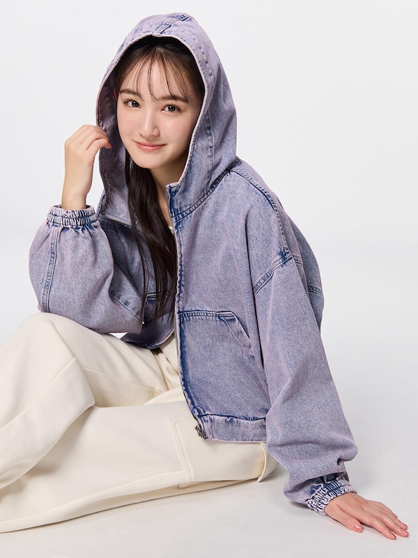 GIRLSフード付きワークジャケットJR