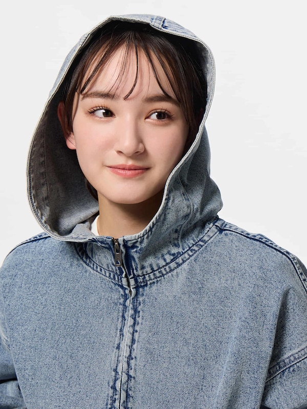 GIRLSフード付きワークジャケットJR