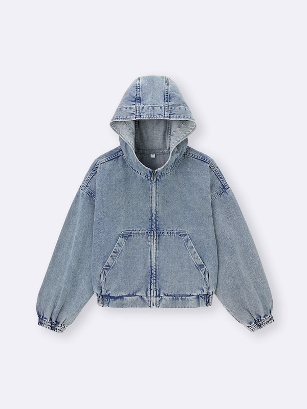 GIRLSフード付きワークジャケットJR