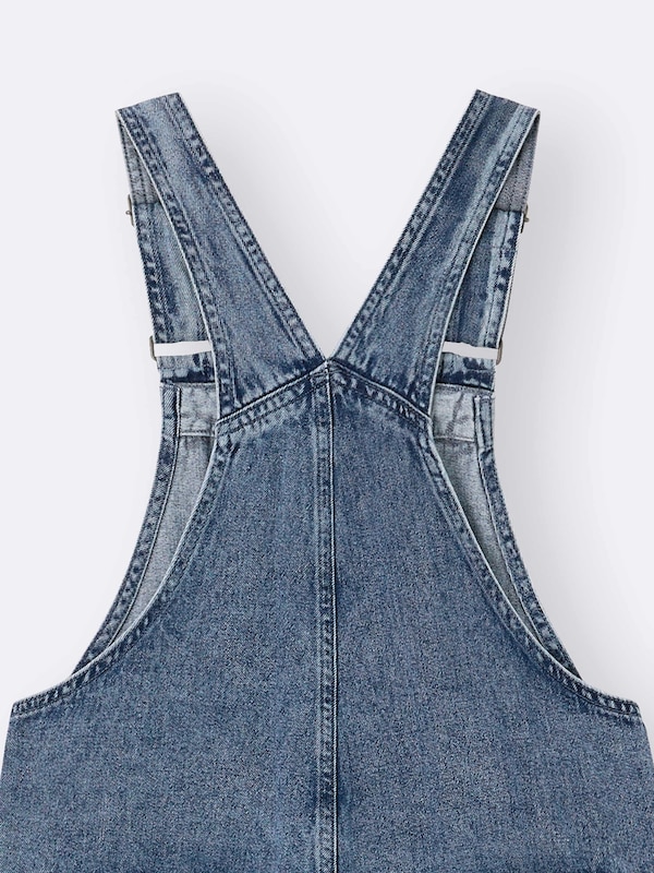 GIRLSフロントジップサロペットパンツJR+E