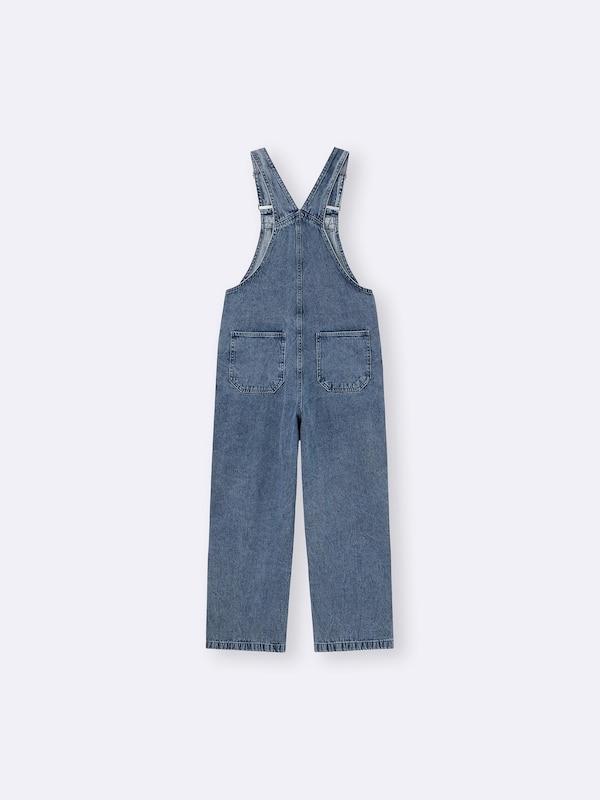 GIRLSフロントジップサロペットパンツJR+E