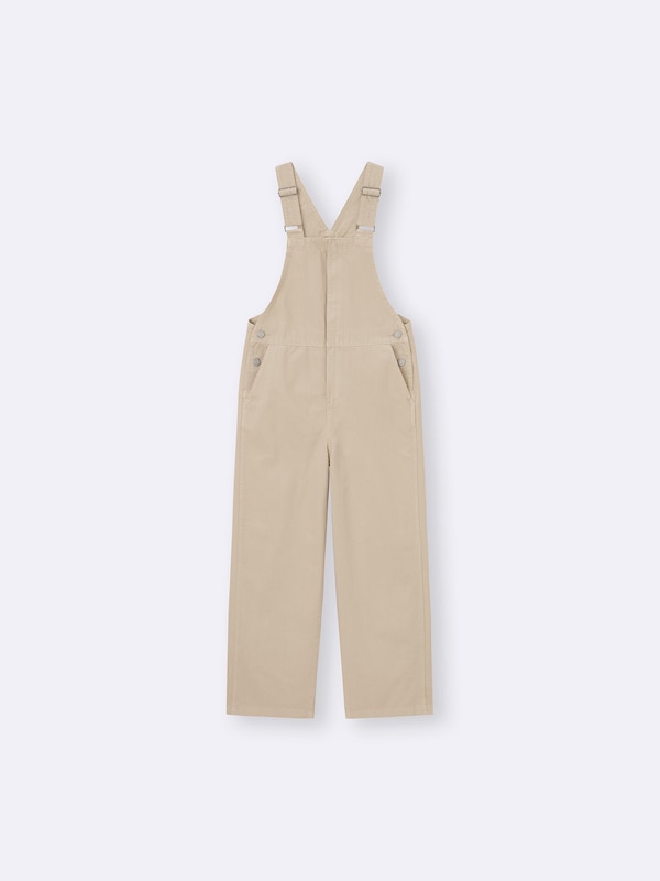 GIRLSフロントジップサロペットパンツJR+E