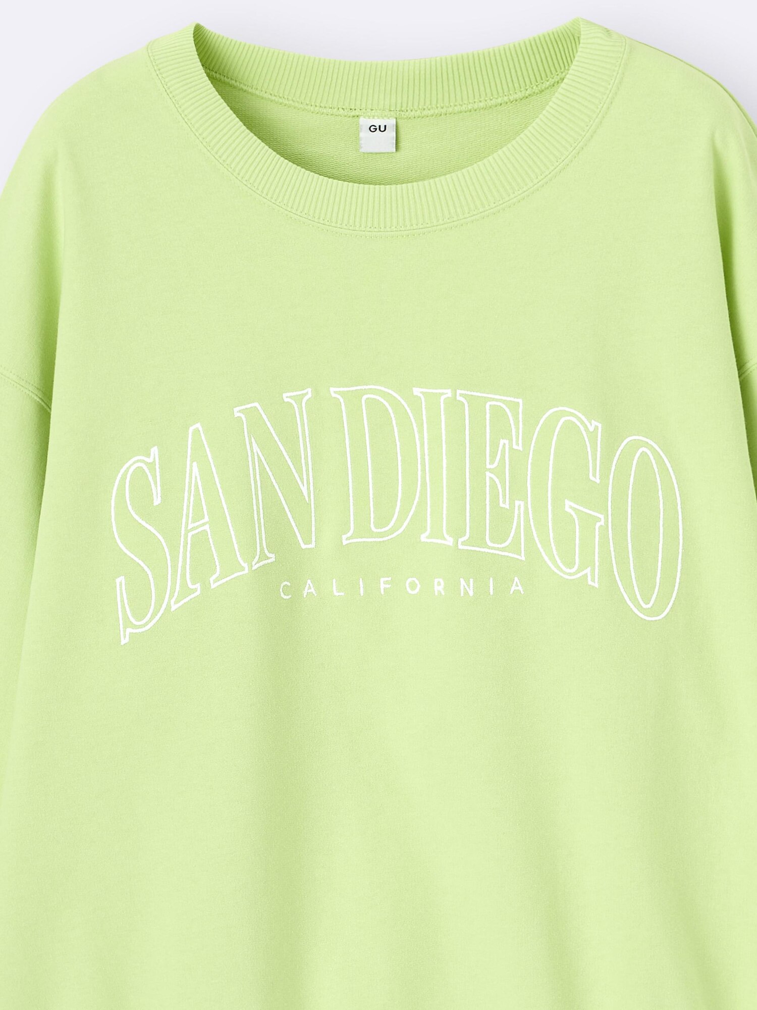 GU公式 | GIRLSライトスウェットオーバーサイズT(長袖)JR