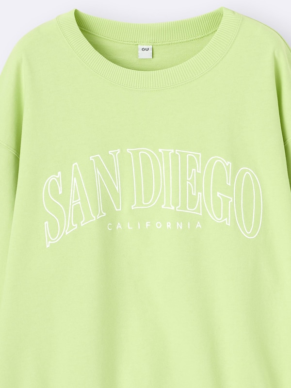 GIRLSライトスウェットオーバーサイズT(長袖)JR