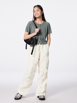 GIRLSテックシャーリングパンツNTJR+E