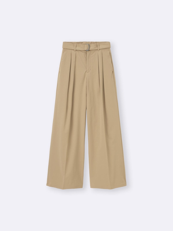 ベル��テッドワイドパンツ(丈標準70.0～74.0cm)