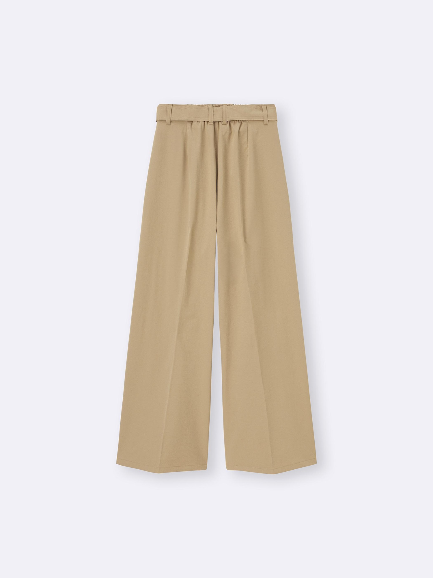 GU公式 | ベルテッドワイドパンツ(丈標準70.0～74.0cm)