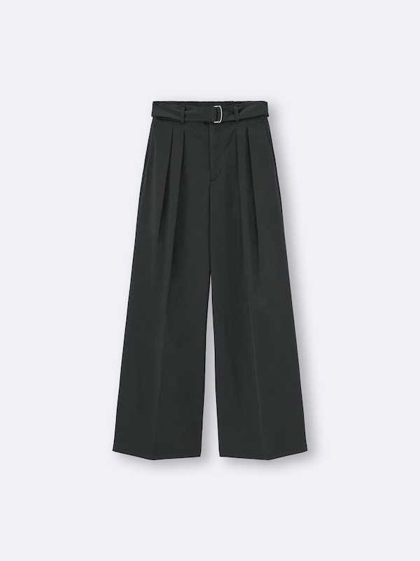 ベルテッドワイドパンツ(丈標準70.0～74.0cm)