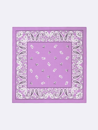 ペイズリースカーフ 【メンズ】 【グッズ】【GU公式/ジーユー】 【PURPLE】 ペイズリースカーフ 【メンズ】 【グッズ】【GU公式/ジーユー】 【PURPLE】