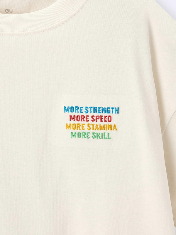 KIDS(男女兼用)オーバーサイズグラフィックT(ワンポイントロゴ)