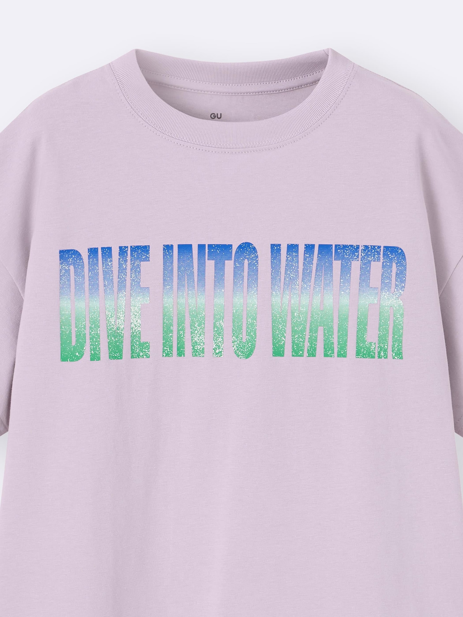 GU公式 | KIDS(男女兼用)オーバーサイズグラフィックT(ロゴ)