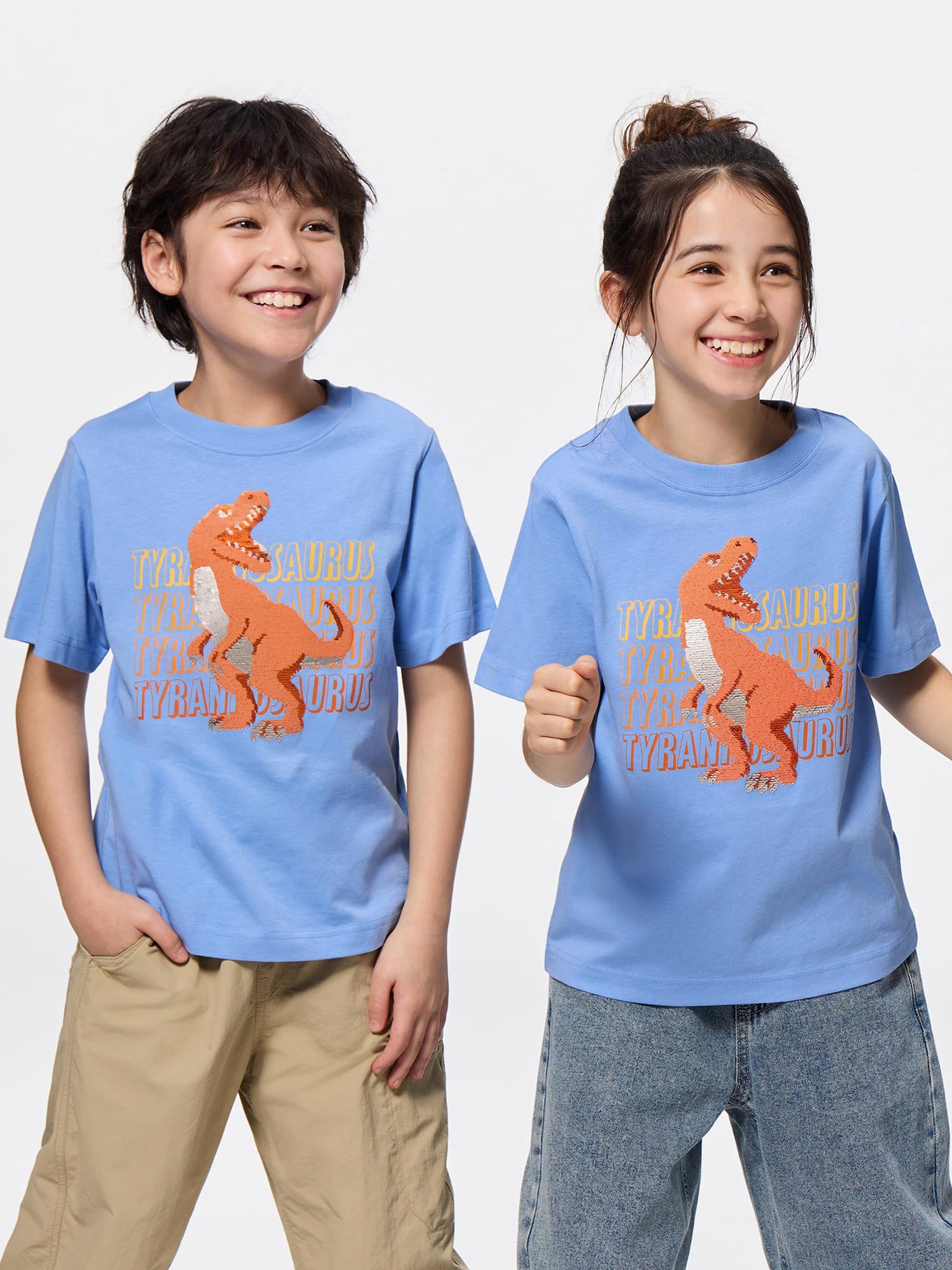 GU公式 | キッズ Tシャツ・スウェット・ニット(KIDS・TEEN)