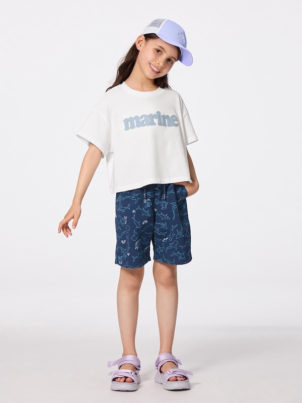 KIDS(男女兼用)ドライアクティブ�ショーツ(シャーク)