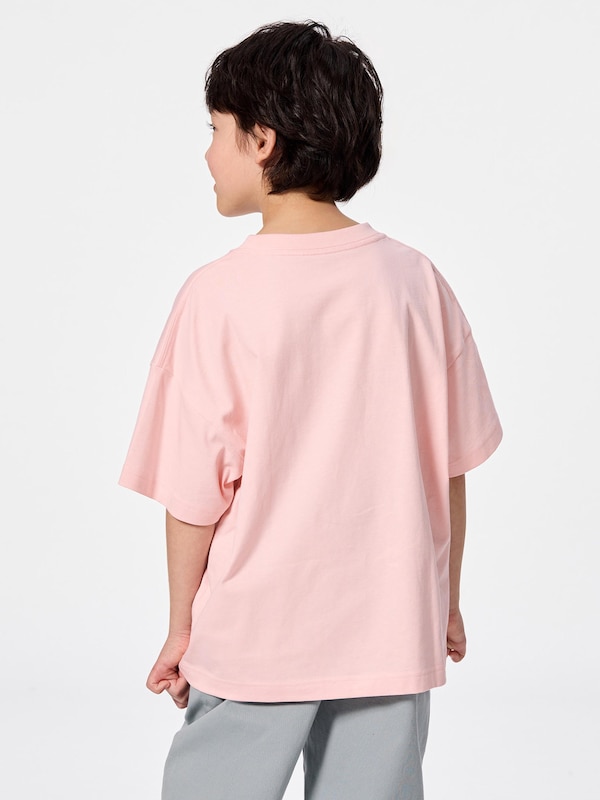 KIDS(男女兼用)オーバーサイズグラフィックT(スケートボード)