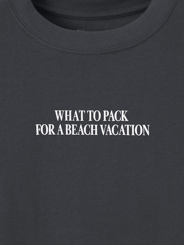 KIDS(男女兼用)オーバーサイズグラフィックT(バックプリント)