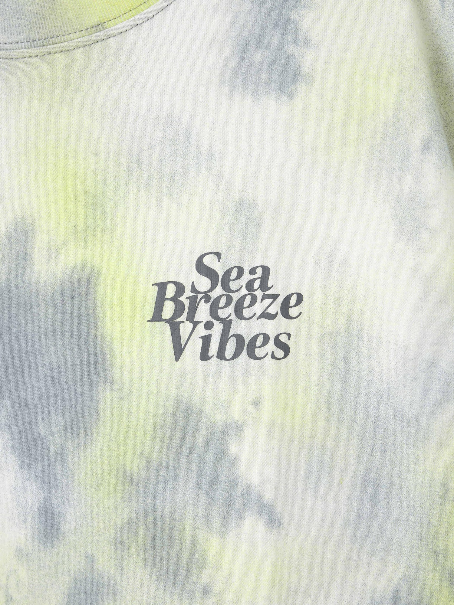 GU公式 | KIDS(男女兼用)オーバーサイズグラフィックT(タイダイ)