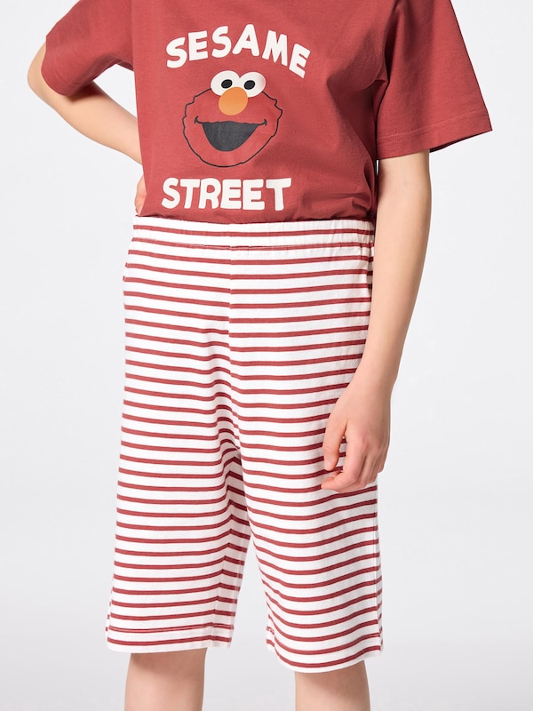 KIDS(男女兼用) ラウンジセット(半袖&ショートパンツ) Sesame Street