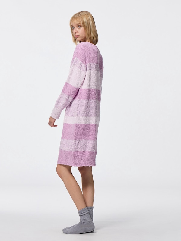 もこもこフィールラウンジワンピース(長袖)