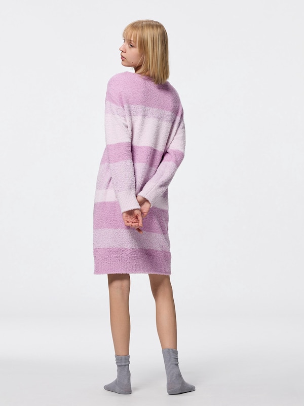 もこもこフィールラウンジワンピース(長袖)