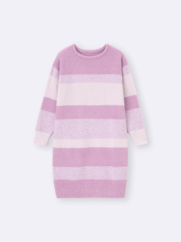 もこもこフィールラウンジワンピース(長袖)