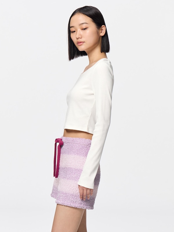 もこもこフィールラウンジショートパンツ