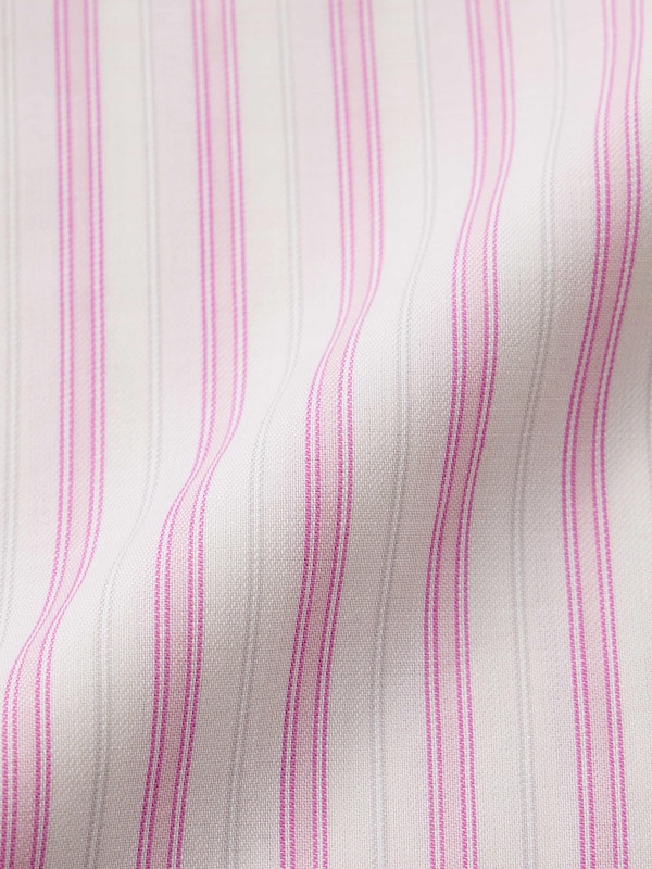 ストライプパジャマワンピース(長袖)+E