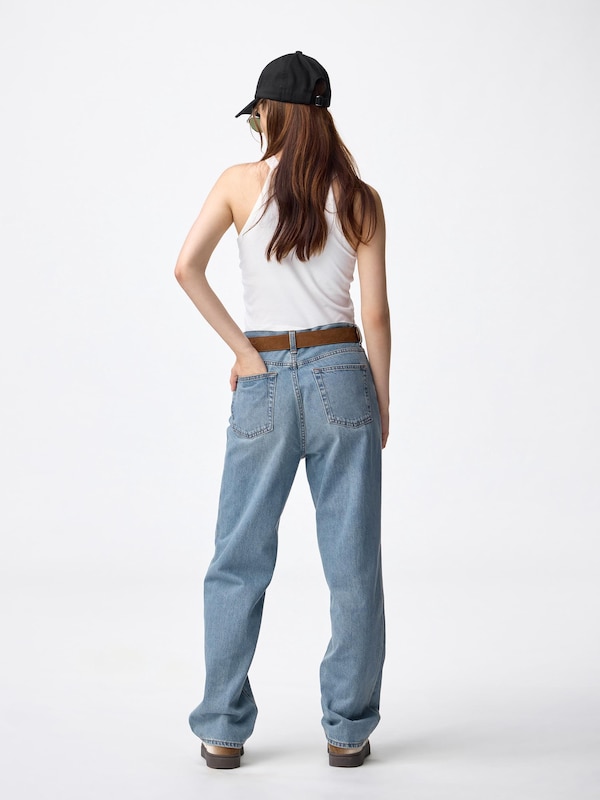 ハイライズストレートジーンズ(丈標��準71.0～75.0cm)