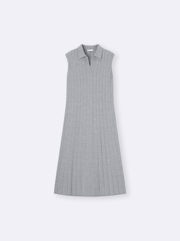 スキッパーポロワンピース(ノースリーブ)Z+E