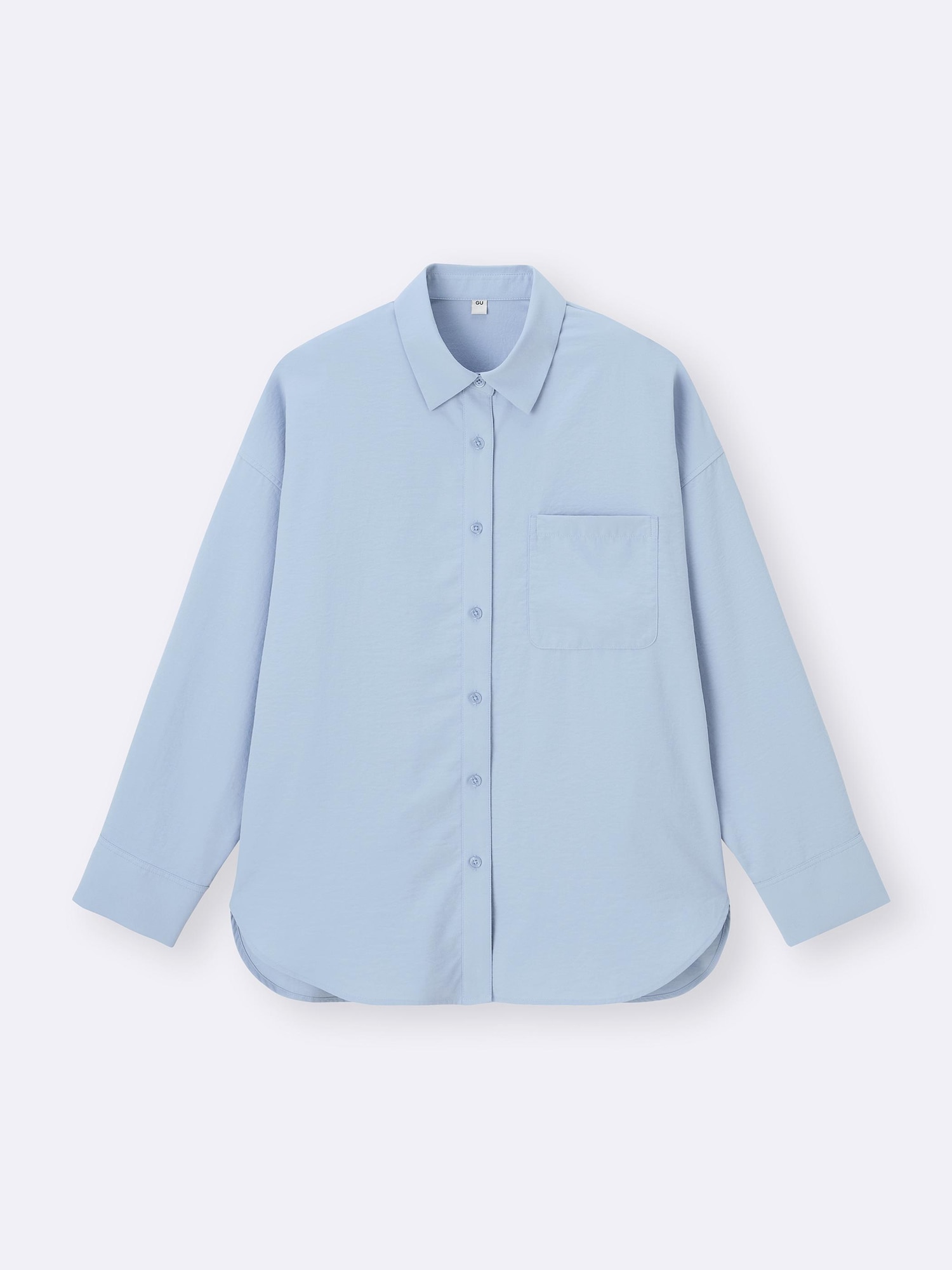 シャツ 「welise/ウェライズ」リッチドレープスムース オーバー