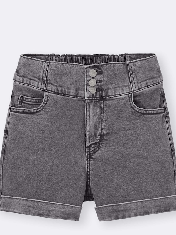 GIRLSストレッチデニムショートパンツJR+E
