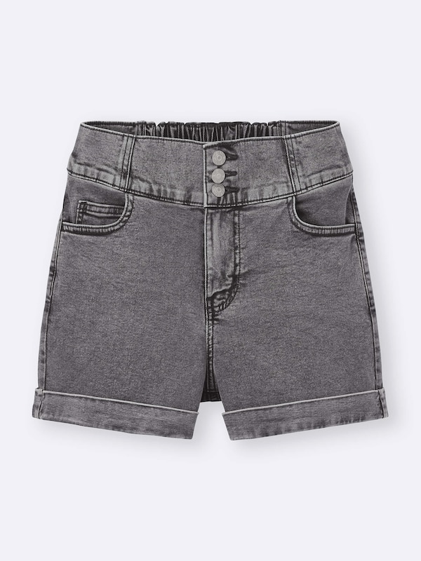 GIRLSストレッチデニムショートパンツJR+E