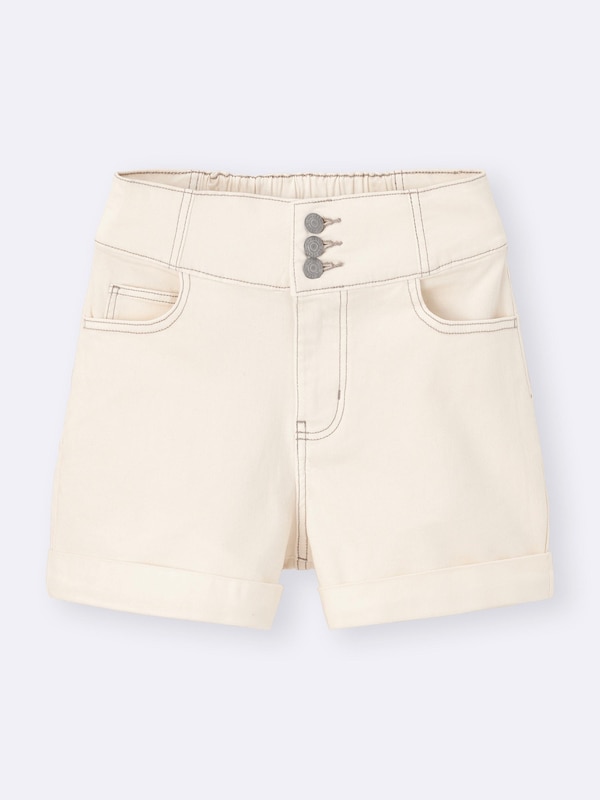GIRLSストレッチデニムショートパンツJR+E