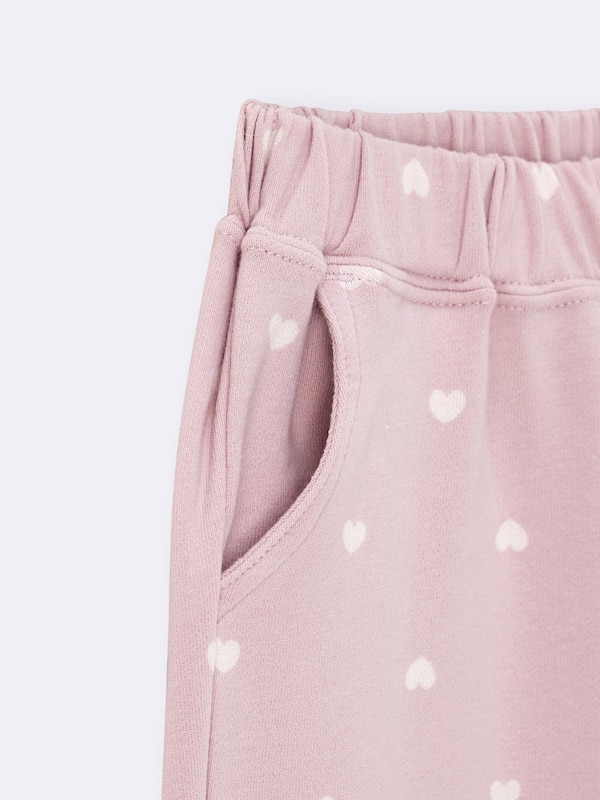 BABY(TODDLER)サマナルパンツ(10分丈)(ハート)+E