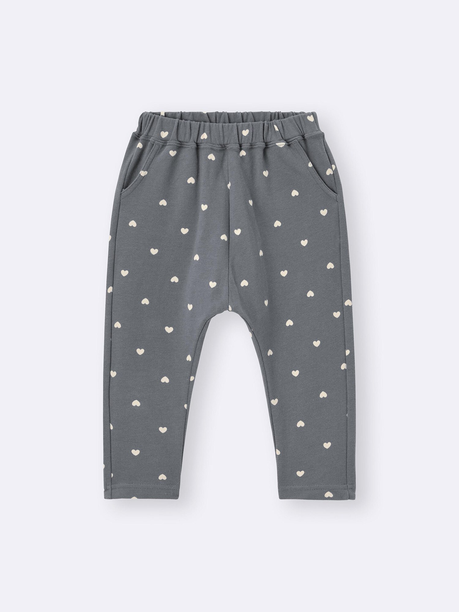 V21 美品　完売品 GU公式 | BABY(TODDLER)サマナルパンツ(10分丈)(ハート)+E