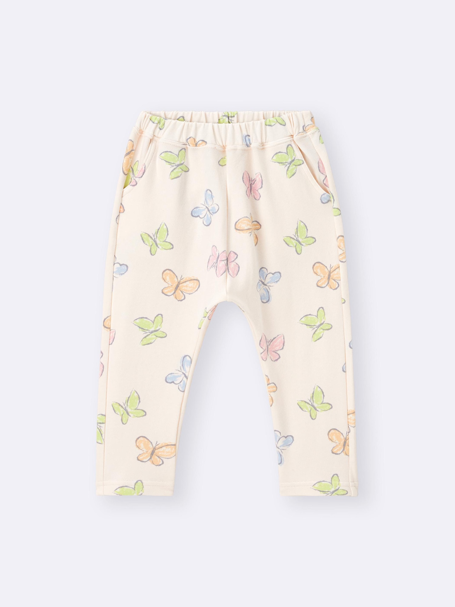 【gu 様 】 GU公式 | BABY(TODDLER)サマナルパンツ(10分丈)(バタフライ)+E