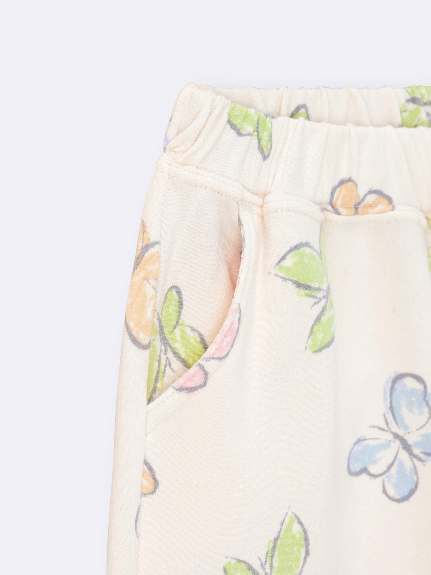 GU公式 | BABY(TODDLER)サマナルパンツ(10分丈)(バタフライ)+E