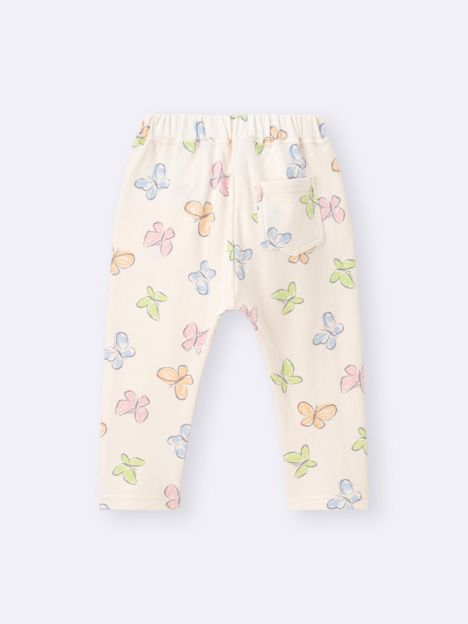 GU公式 | BABY(TODDLER)サマナルパンツ(10分丈)(バタフライ)+E