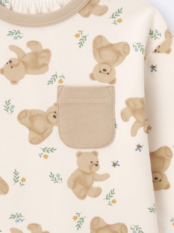 BABY(TODDLER)カンタンパジャマ(長袖&ロングパンツ)+E