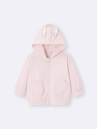 BABY(TODDLER)ナリキリUVカットパーカ+E 【KIDS・TEEN】 【BABY(ベビー)】【GU公式/ジーユー】 【PINK】 BABY(TODDLER)ナリキリUVカットパーカ+E 【KIDS・TEEN】 【BABY(ベビー)】【GU公式/ジーユー】 【PINK】