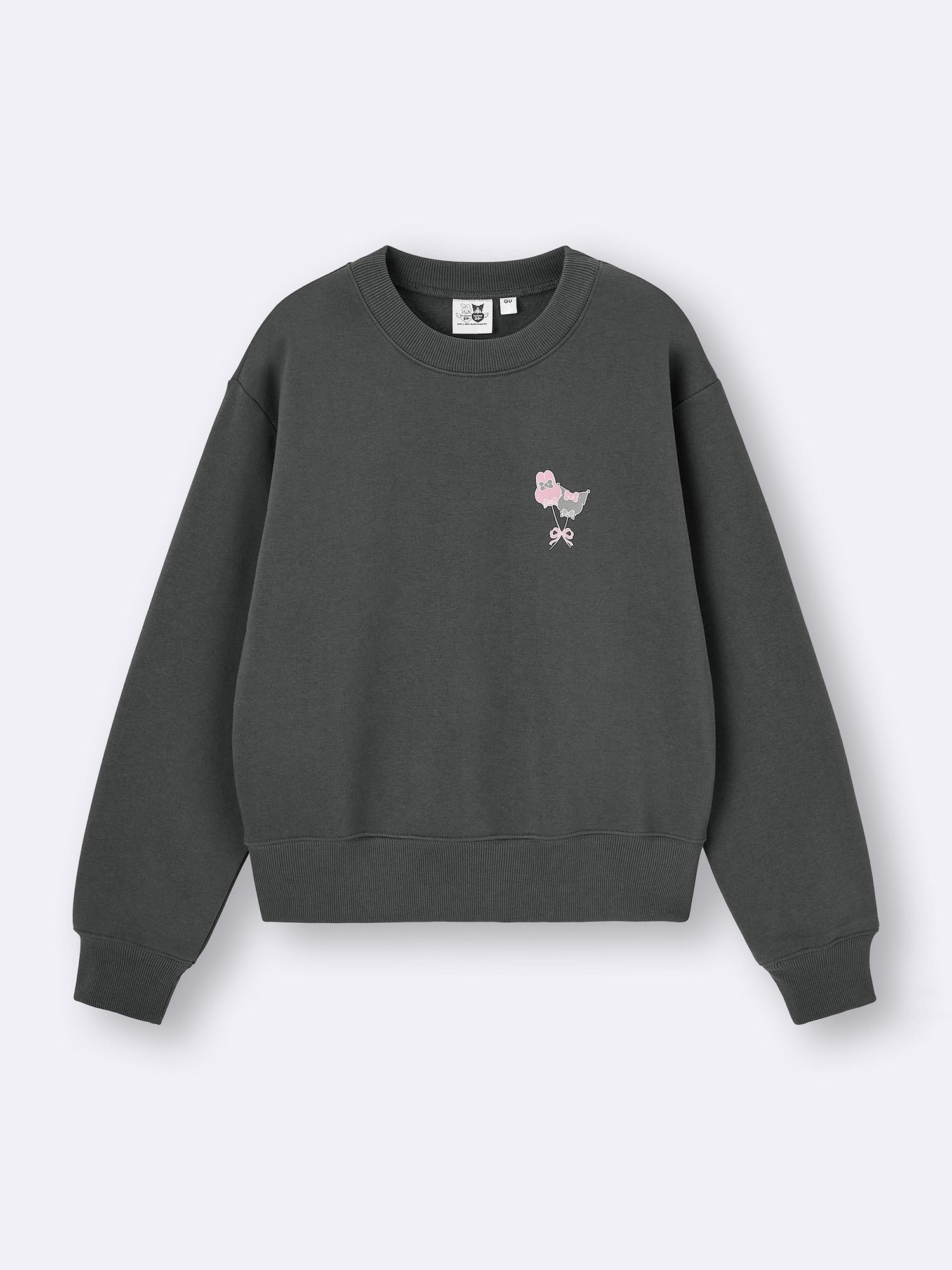 GU公式 | スウェットオーバーサイズフルジップパーカ Sanrio