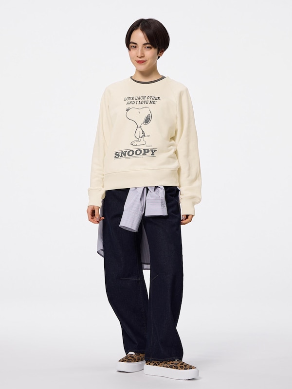 グラフィックスウェットプルオーバー Peanuts