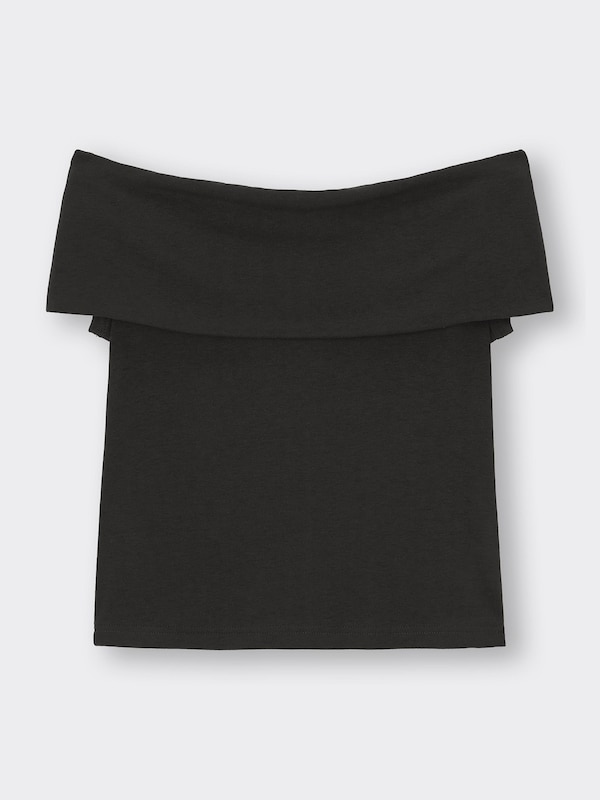 オフショルダーT+E