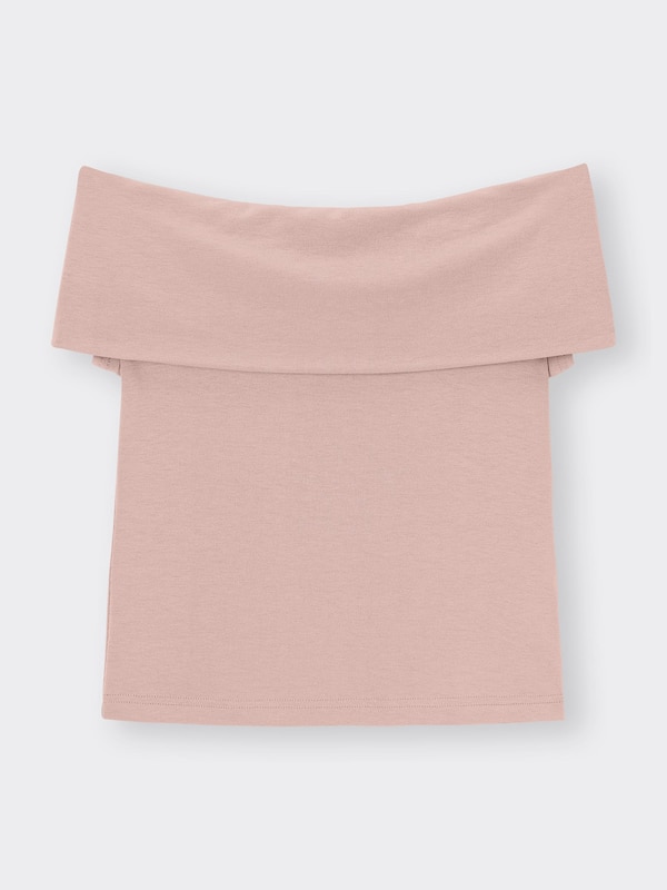 オフショルダーT+E